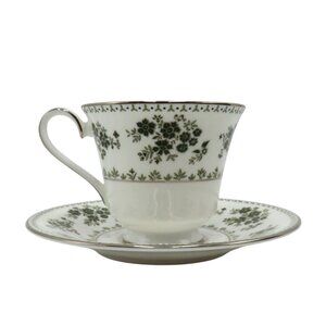 ROYAL DOULTON Valleygreen H5015 Bone China Cup and Saucer England